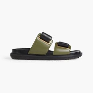 Marni Fussbett Leather Sandals